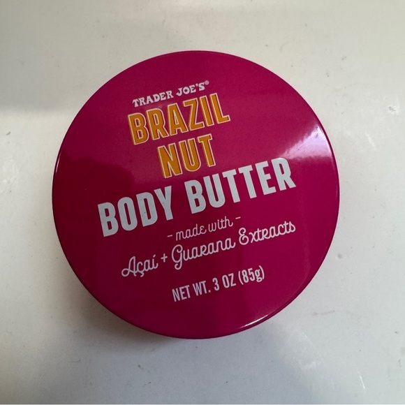 Other - Trader Joe's Brazil Nut Body Butter Made With Acai and Guarana Extracts 3 OZ